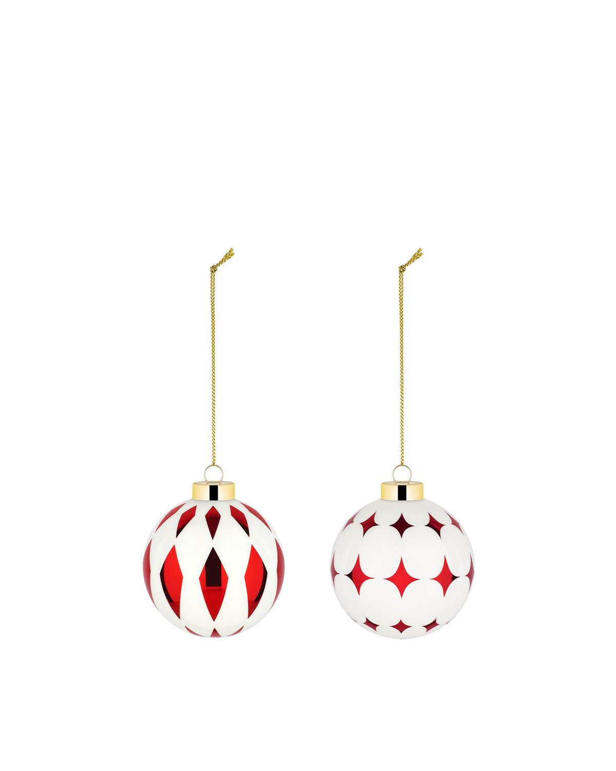 Alessi Delight set 2 palle di Natale