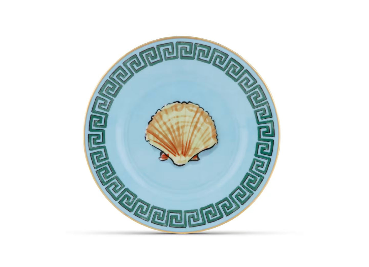 Il Viaggio di Nettuno sea blue piatto pane