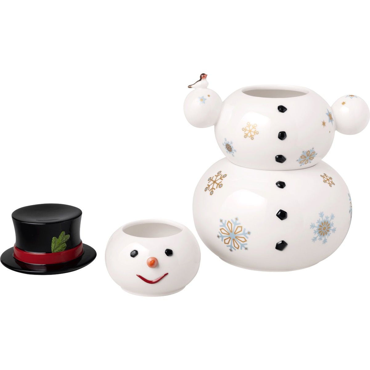 Villeroy&Boch Christmas Toys Memory biscottiera pupazzo di neve