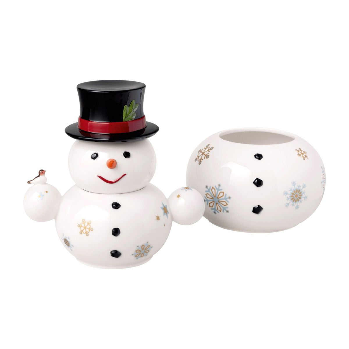 Villeroy&Boch Christmas Toys Memory biscottiera pupazzo di neve