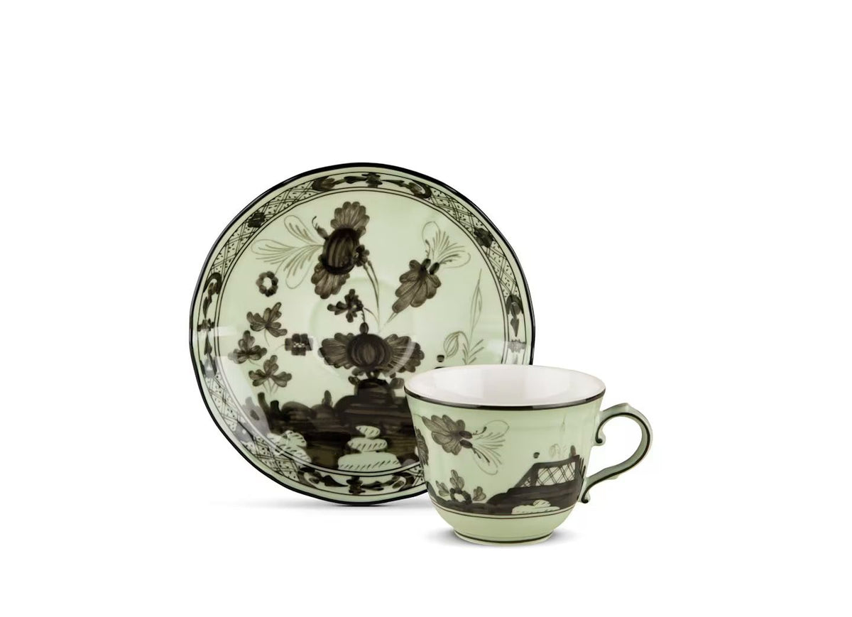 Ginori Oriente Italiano Bario tazza caffè con piattino