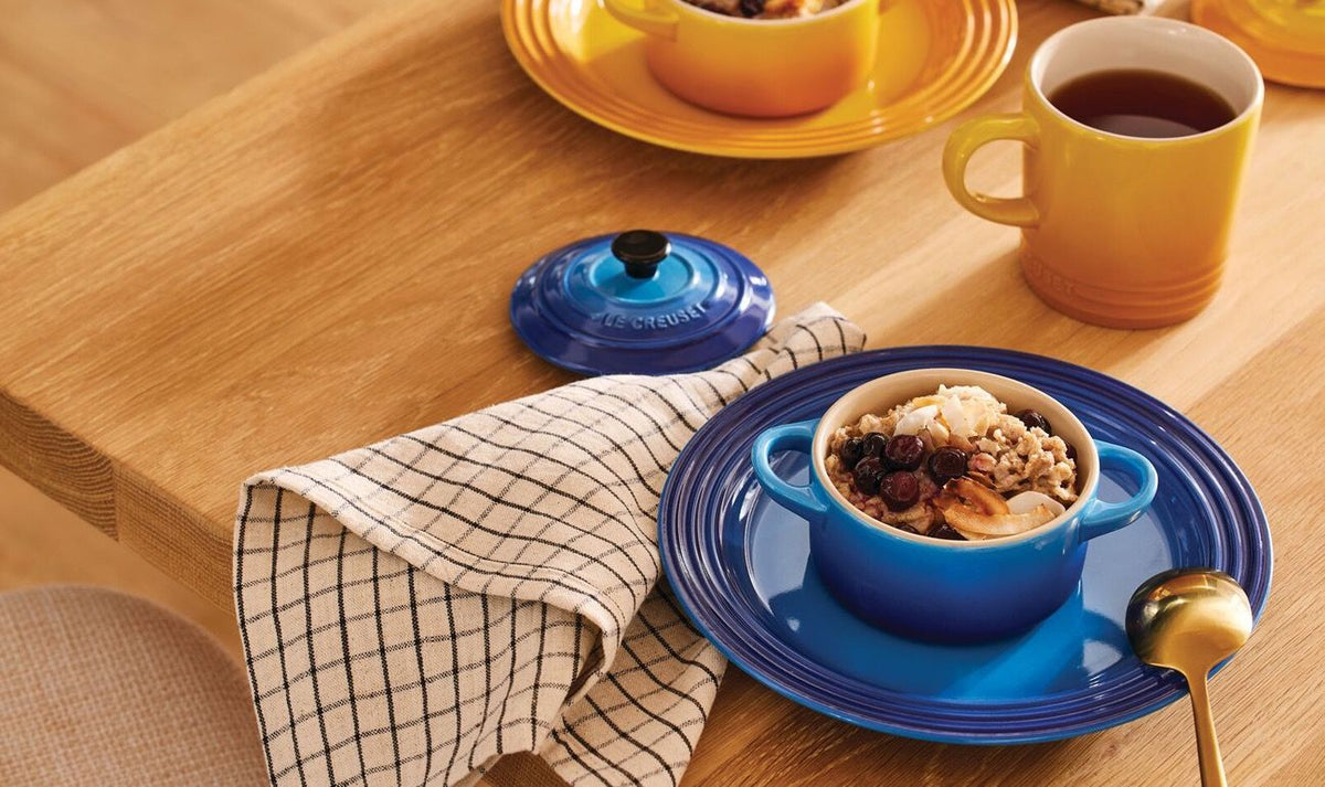 Le Creuset Mini Cocotte Gres Rotonda CM 10 - Azure Blu