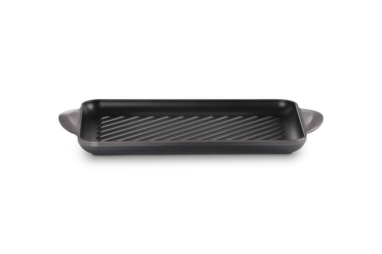 Le Creuset Tradition Grill Ghisa Rettangolare 32x22 CM - Flint