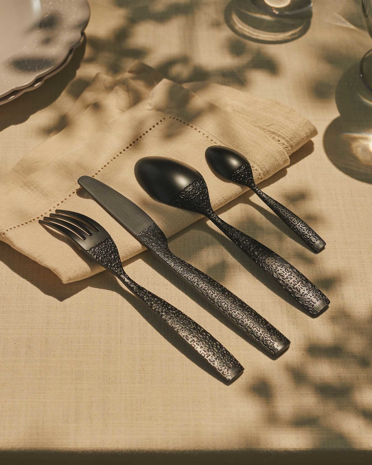 Alessi Dressed Air set posate 4 pz nero
