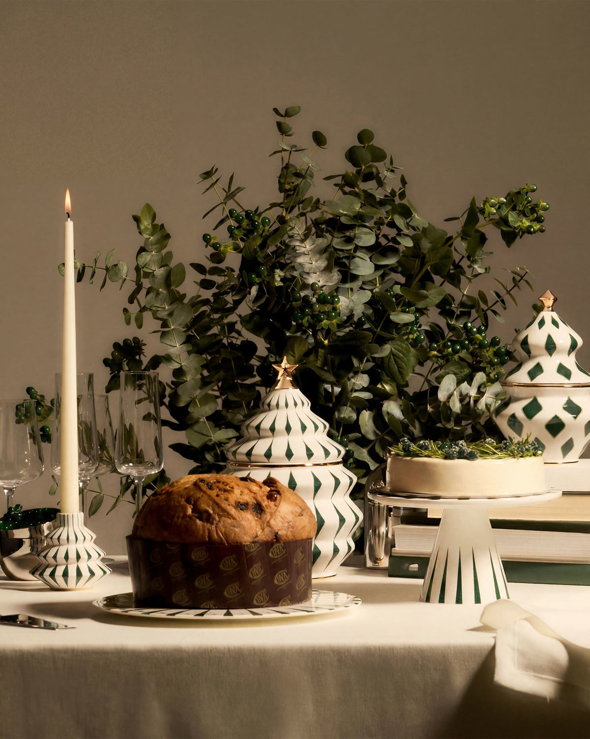 Alessi Delight candeliere verde