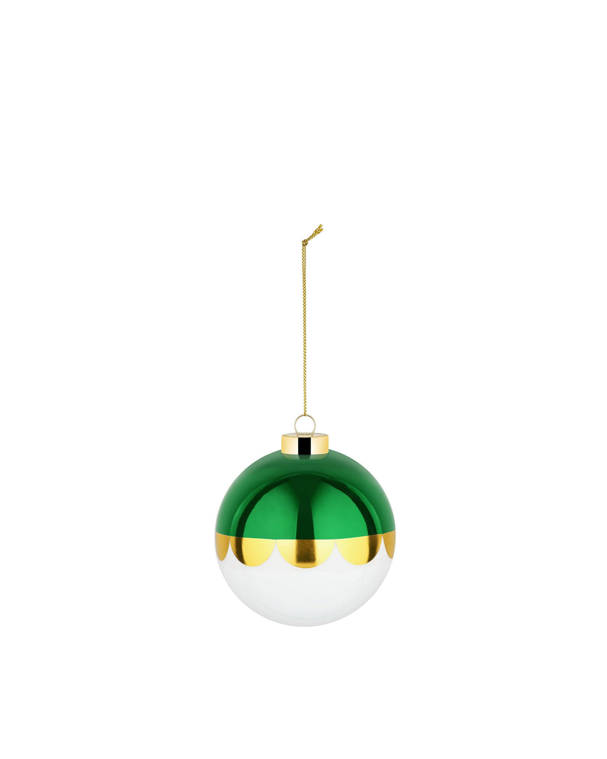 Alessi Delight palla di Natale verde