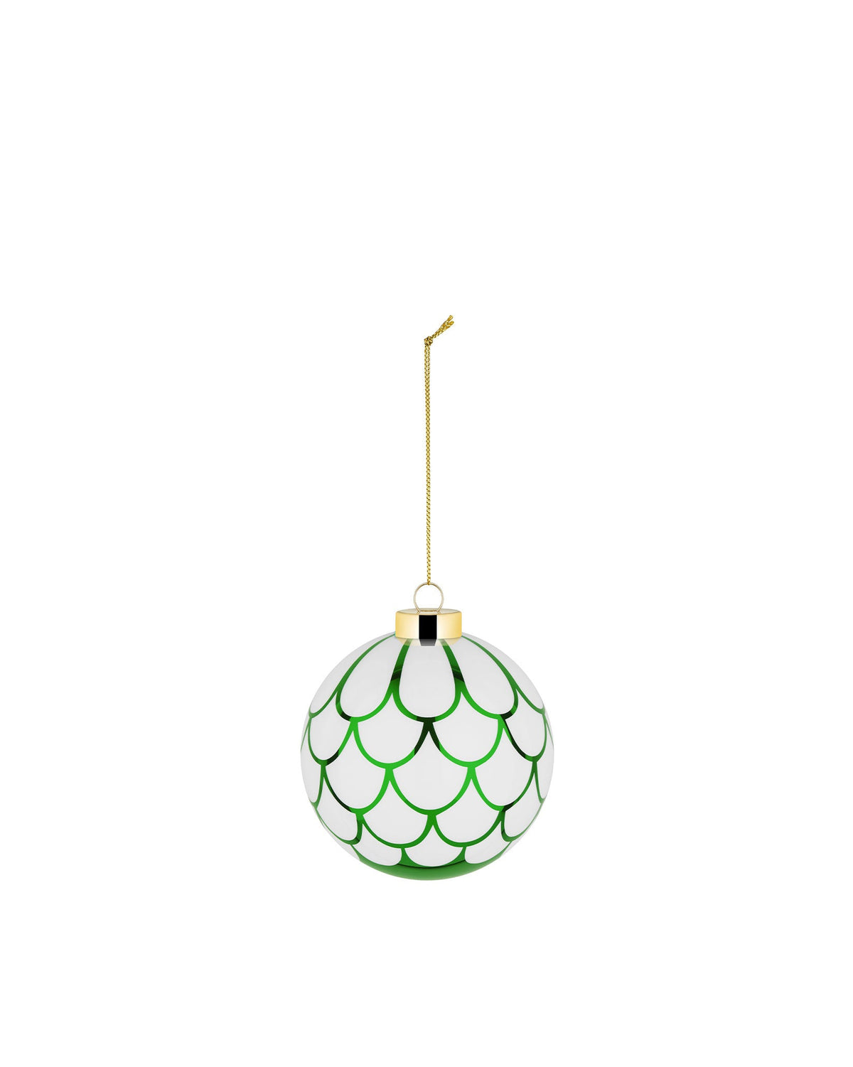 Alessi Delight palla di Natale verde