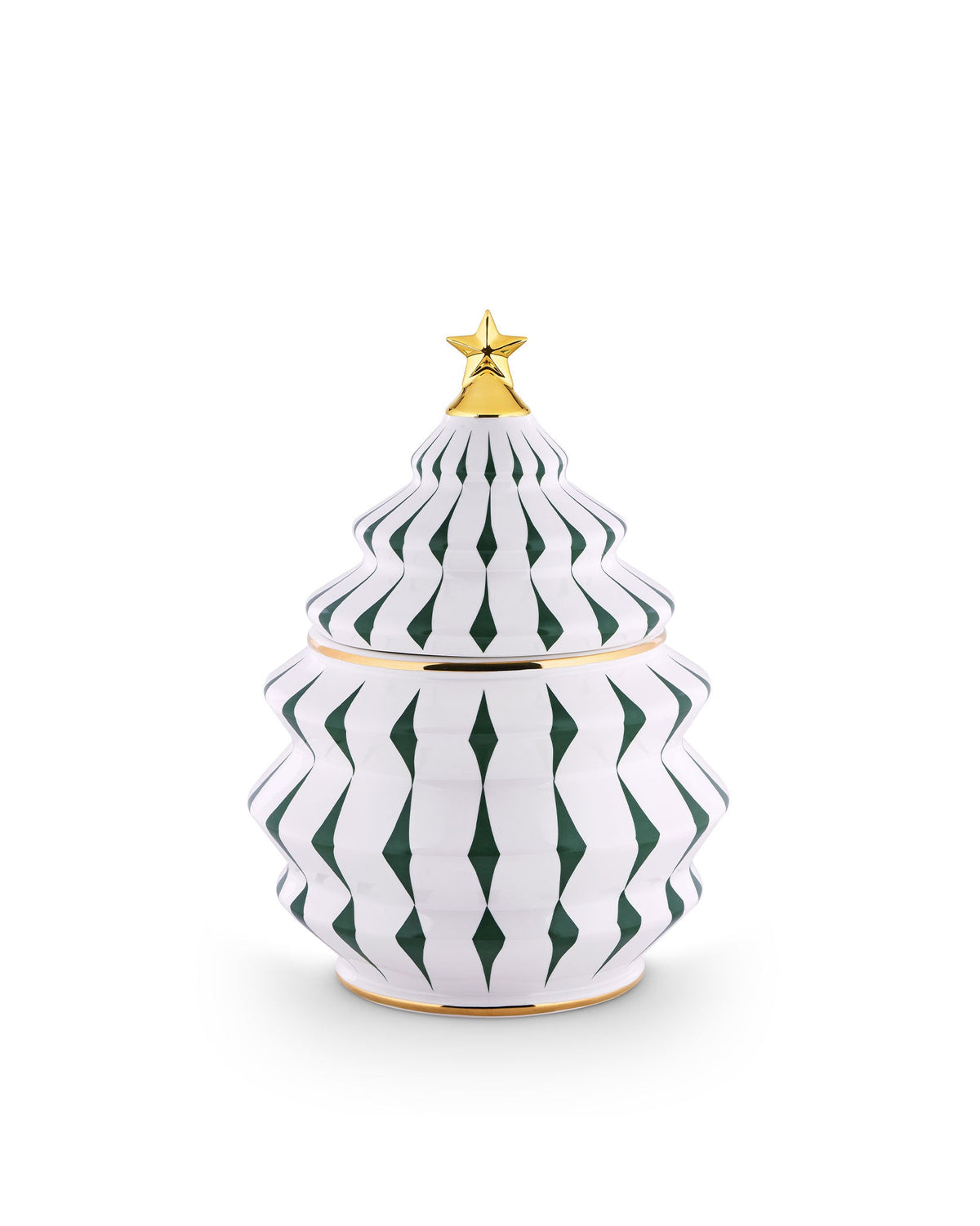 Alessi Delight biscottiera verde
