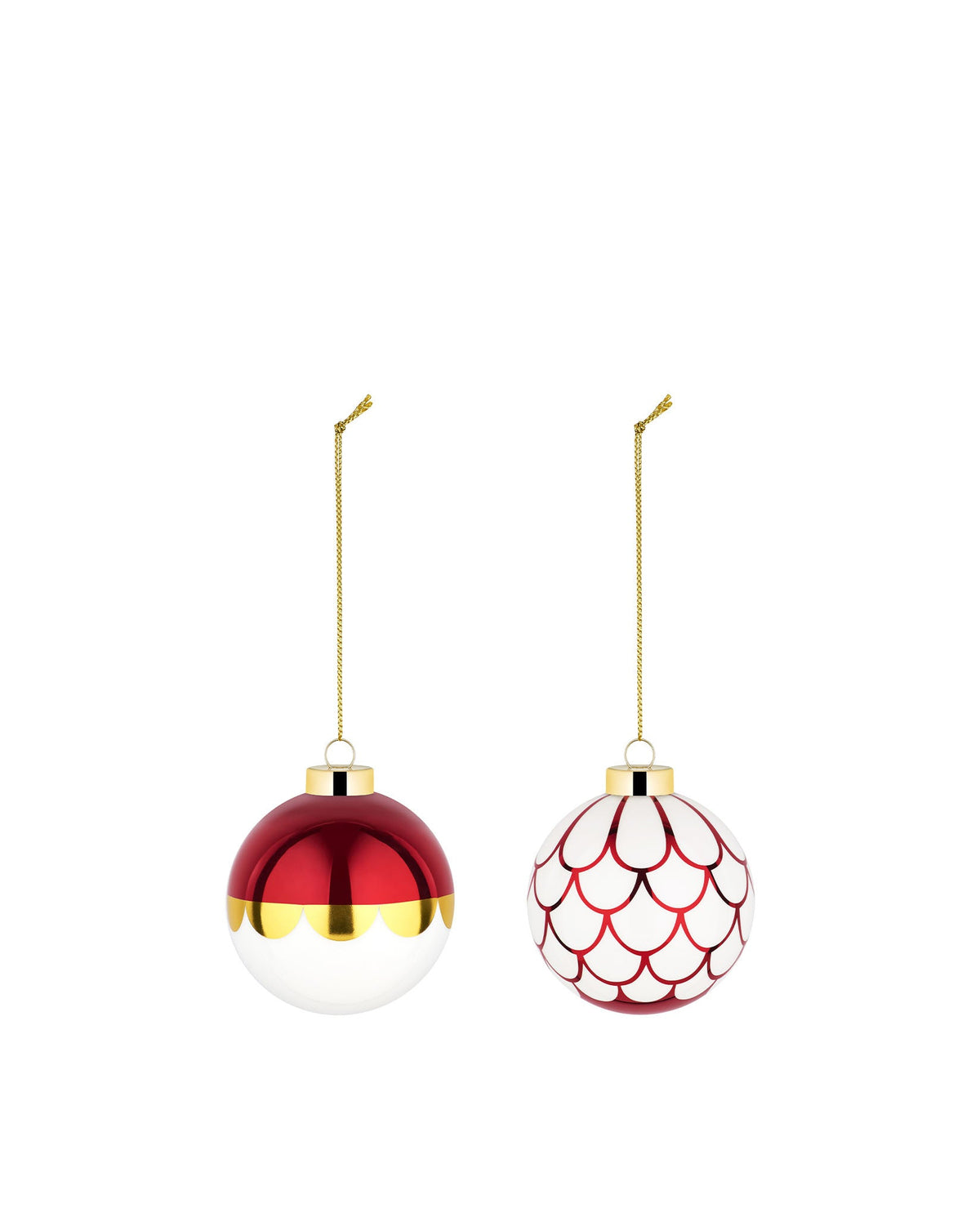 Alessi Delight set 2 palle di Natale