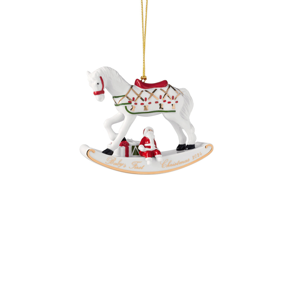 Villeroy&Boch Christmas Classic Addobbo cavallo a dondolo