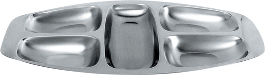 Antipastiera 5 settori acciaio inox