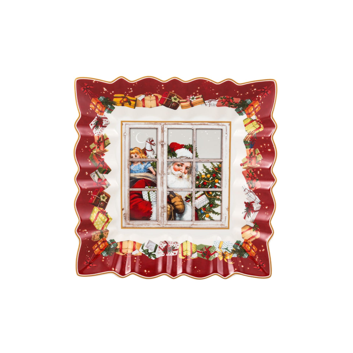 Villeroy & Boch Toy’s Fantasy Ciotola quadrata babbo Natale