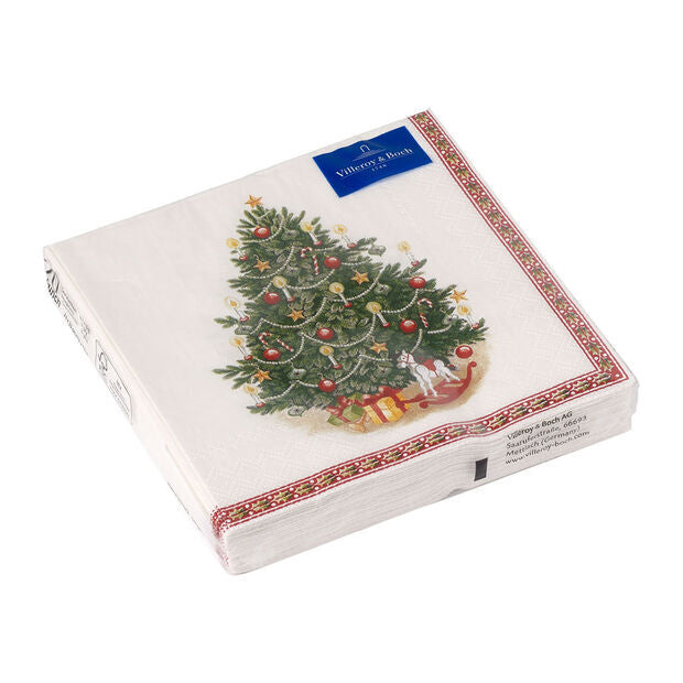 Villeroy & Boch Winter Specials Tovaglioli L albero di Natale 33x33 cm 20 pz.
