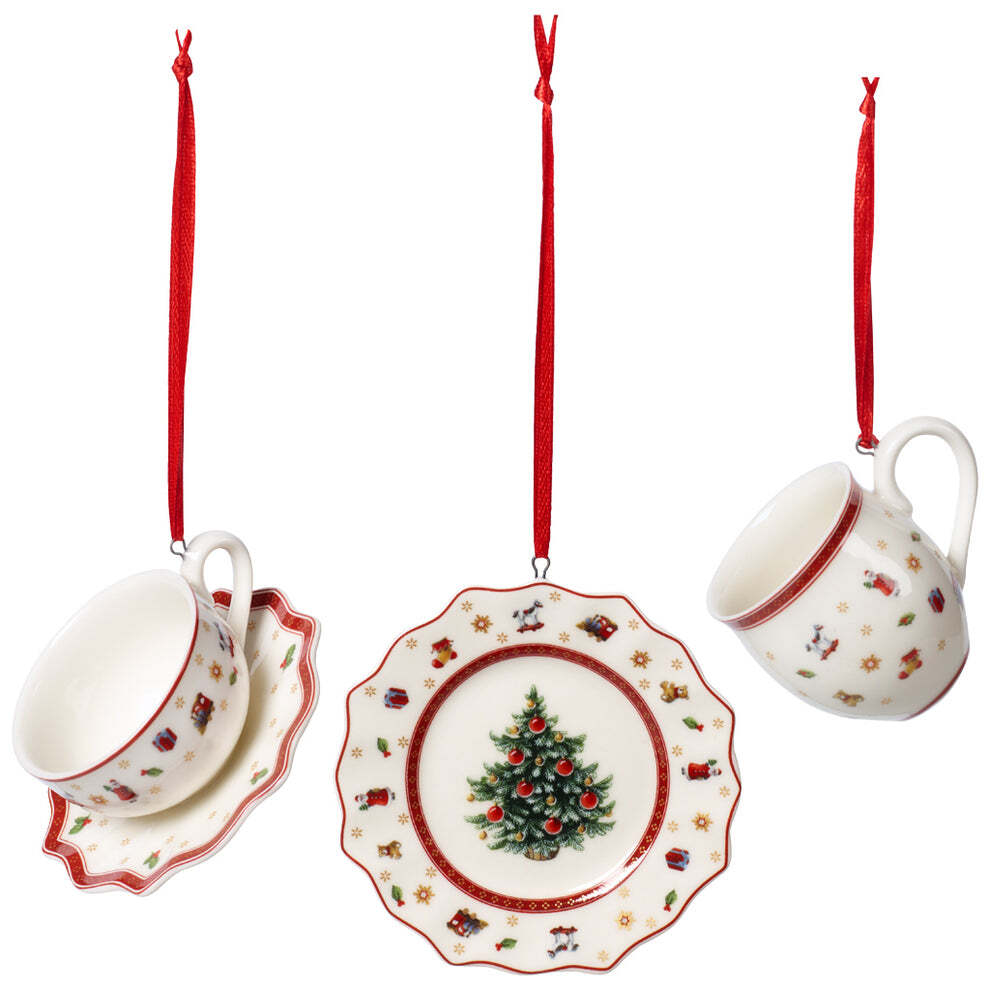 Villeroy & Boch Toy’s Delight Decoration Ornamenti Servizio caffe 3 pz