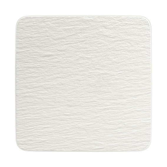 Villeroy & Boch MANUFACTURE ROCK BLANC Piatto di portata/gourmet  quadrato