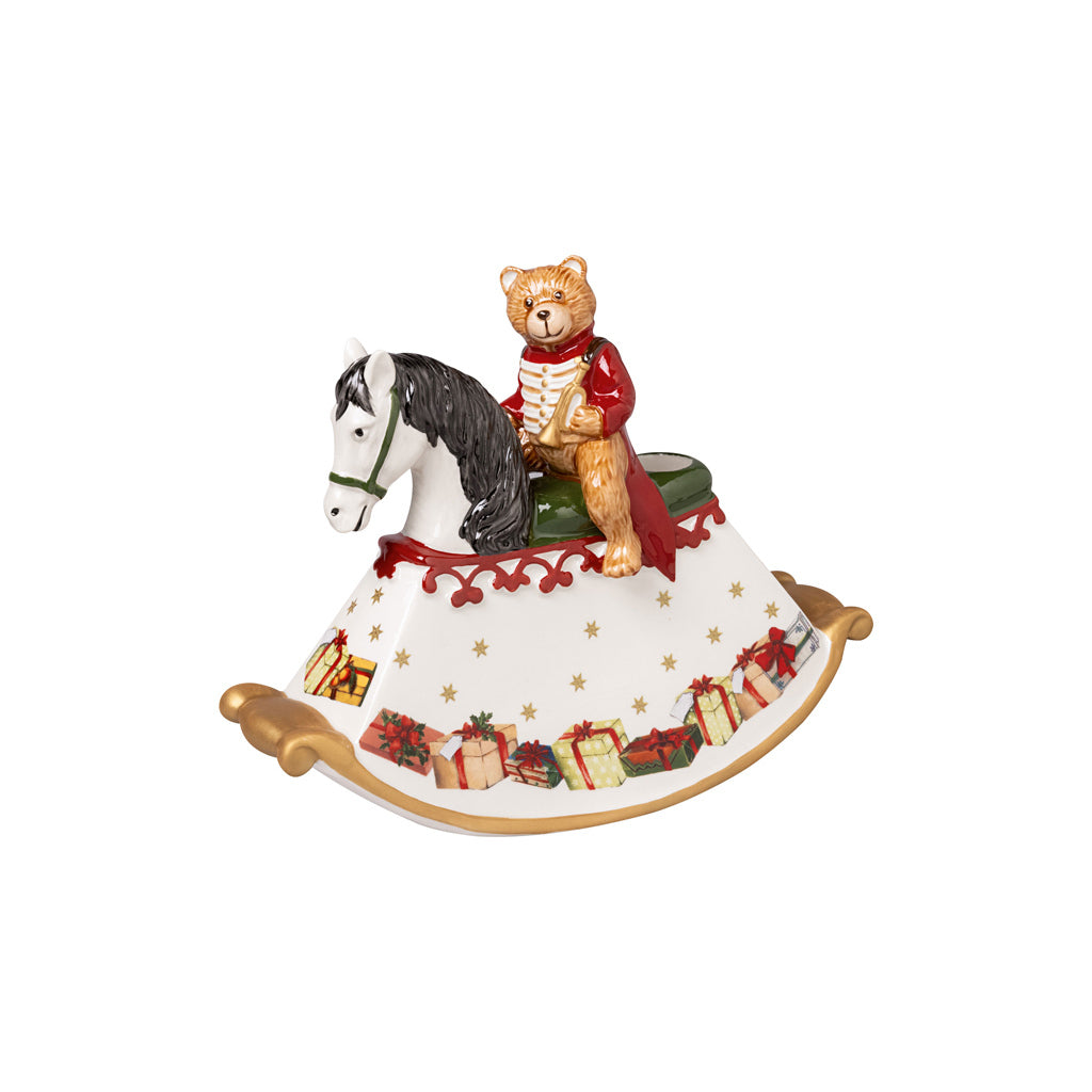 Villeroy & Boch Christmas Toy’s Cavallo a dondolo