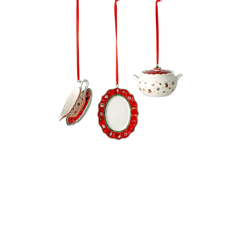 Villeroy & Boch Toy’s Delight decoration Ornamenti articoli per servire set 3 pz