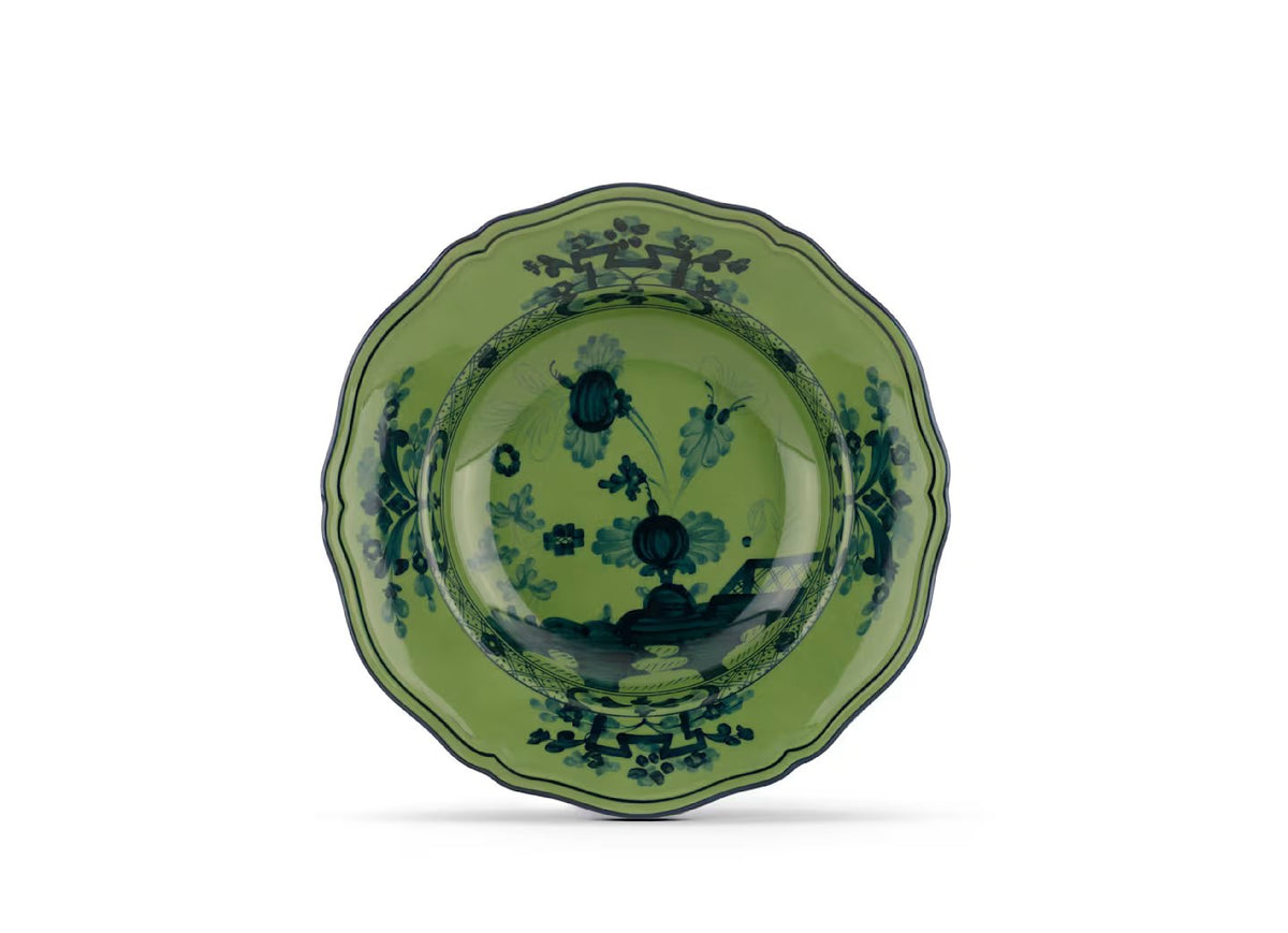 Ginori Oriente Italiano Malachite piatto fondo