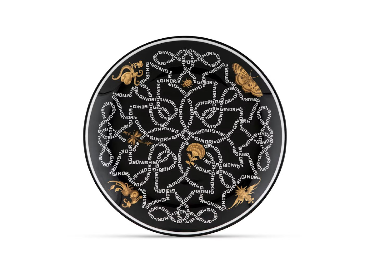 Ginori Arcadia Nero piatto dessert