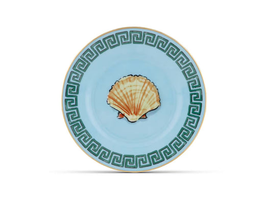Il Viaggio di Nettuno sea blue piatto pane 