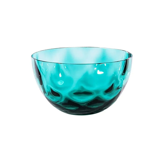 Venini Coppetta Carnevale verde acqua