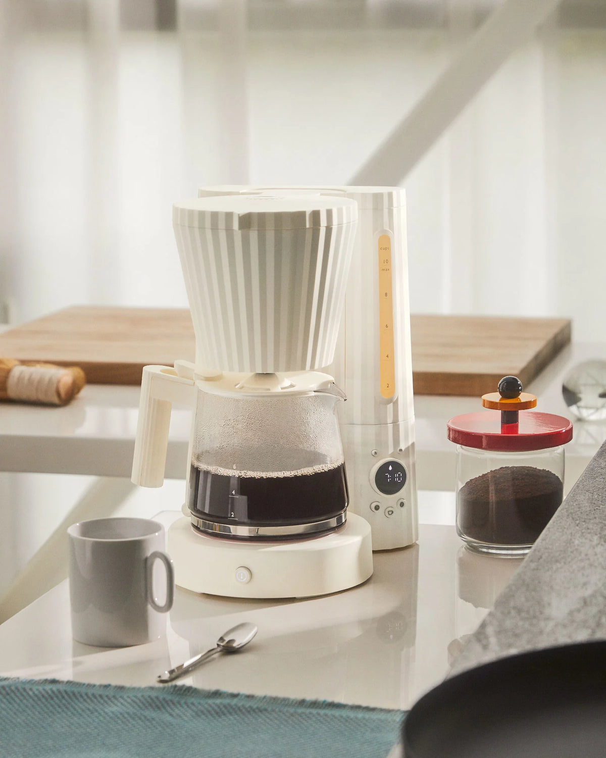 Alessi Plissé macchina per caffè