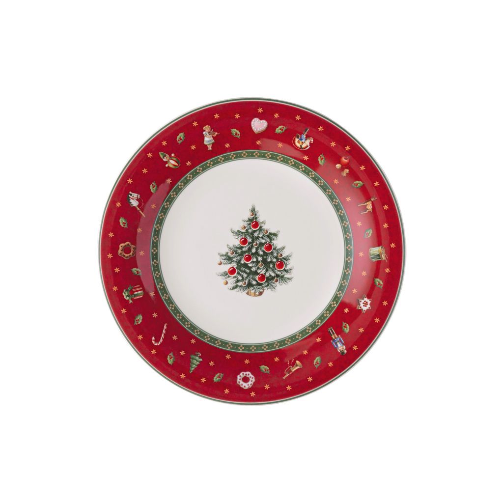 Villeroy&Boch Toy's Delight Specials piatto dessert rosso