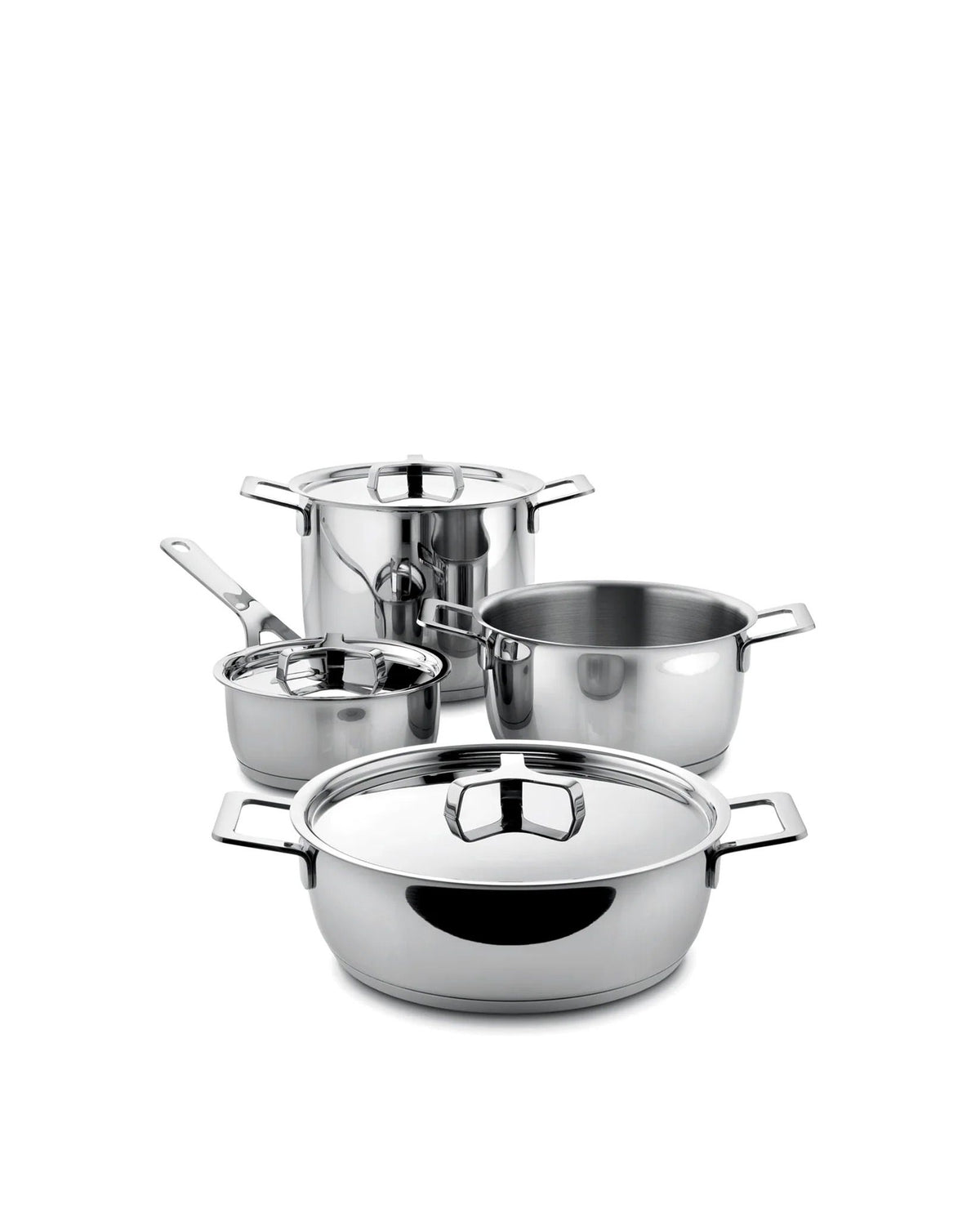 Alessi Pots&Pans set pentole 7 pz
