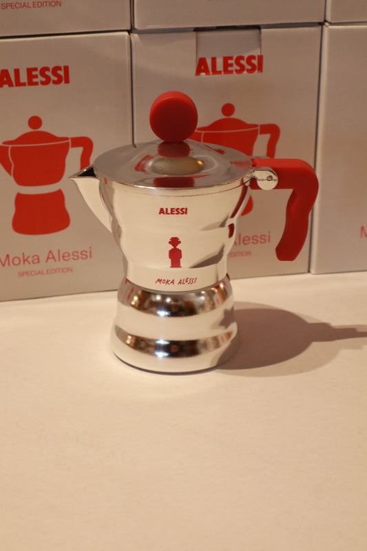 Moka Alessi rossa