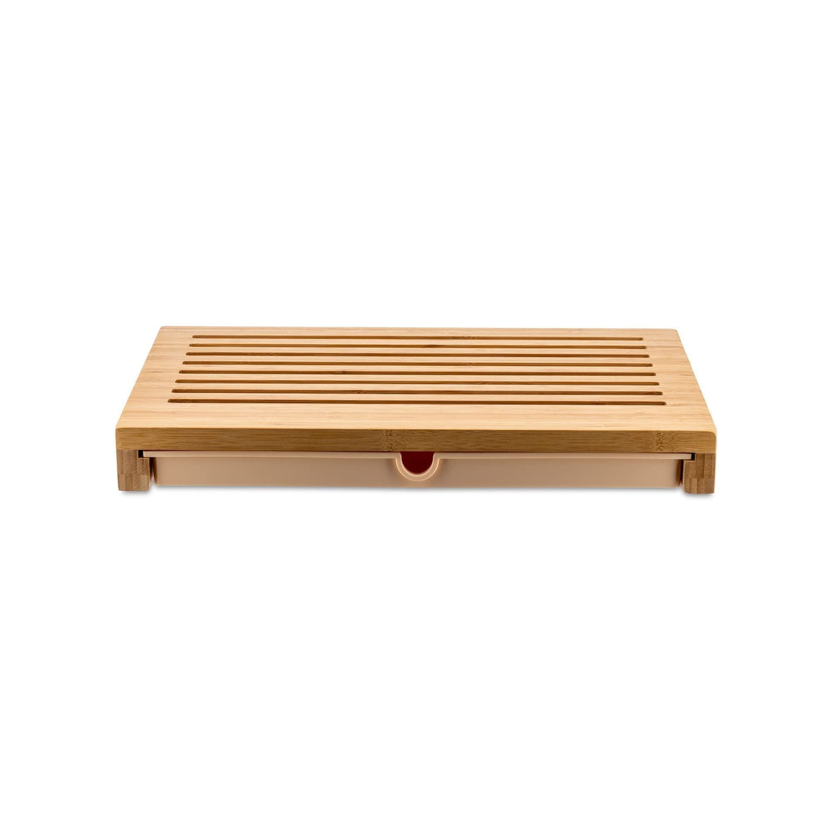 Alessi Sbriciola tagliere in bambu con raccoglitore