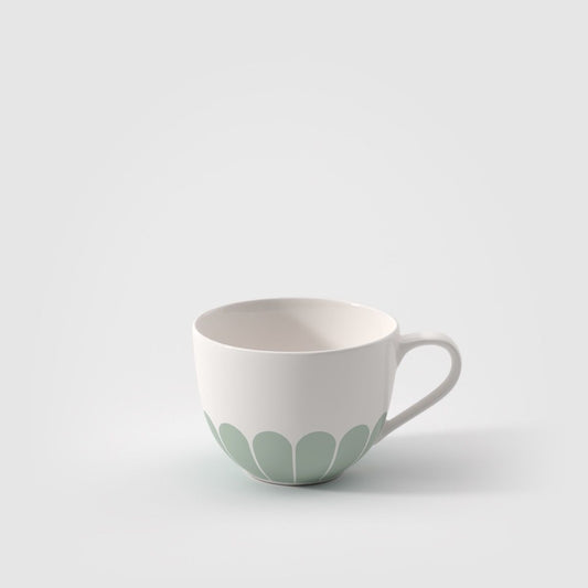 Villeroy & Boch Fleur Vert tazza espresso con piattino