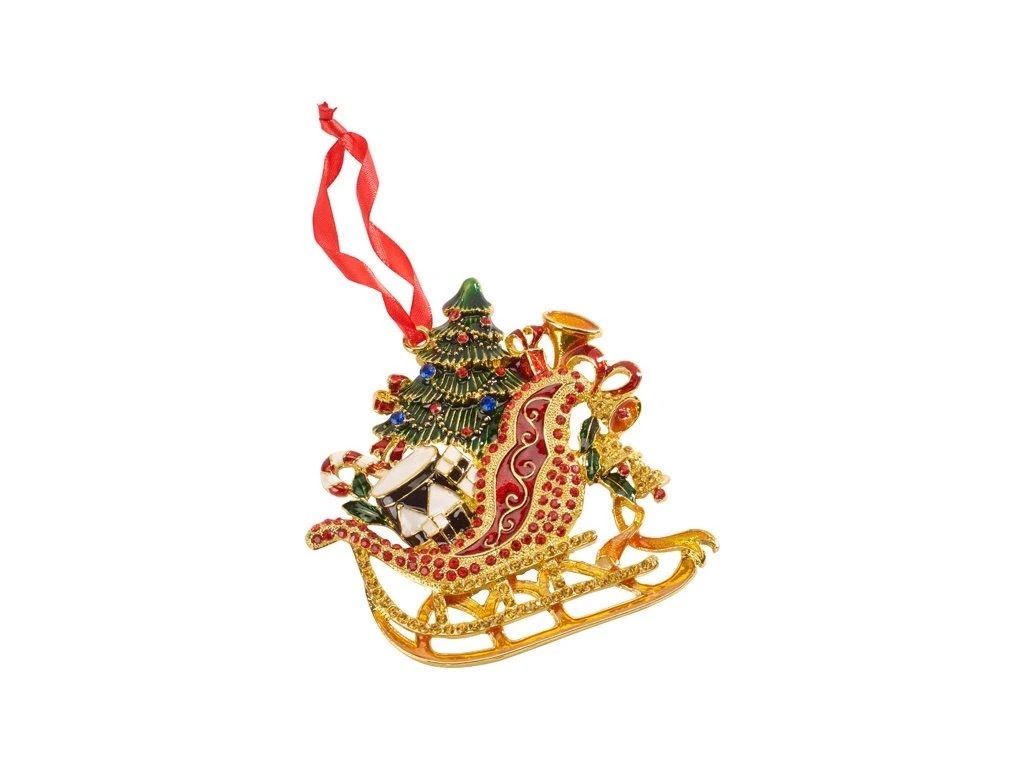 Villeroy & Boch Winter Collage Pendaglio in metallo slitta