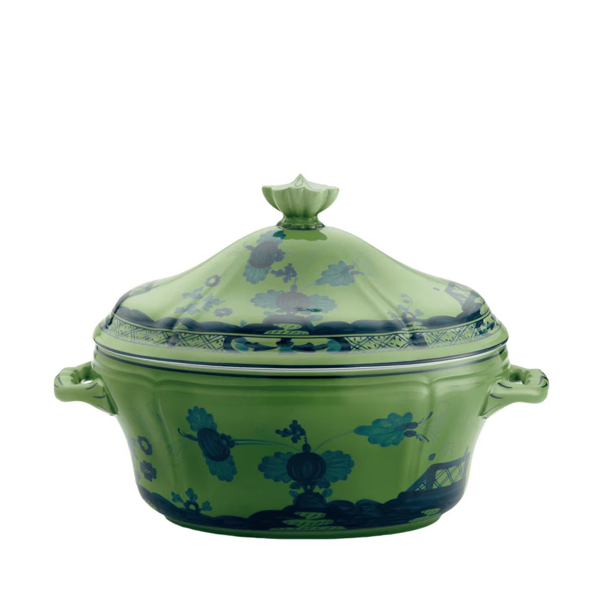 Ginori Oriente Italiano Malachite zuppiera