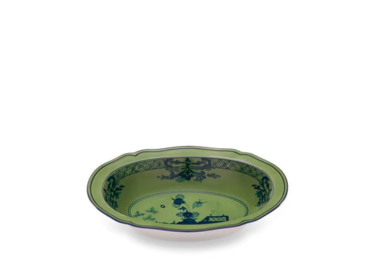 Ginori Oriente Italiano Malachite calotta ovale