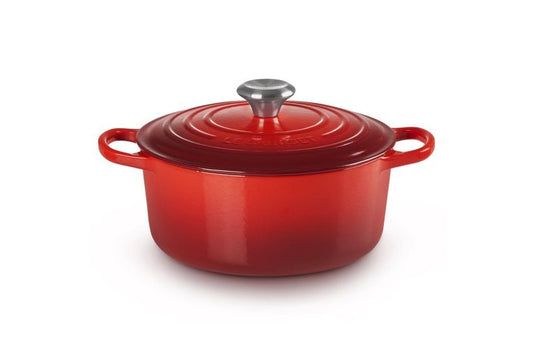 Le Creuset Evolution Cocotte Ghisa Rotonda CM 24 - Ciliegia