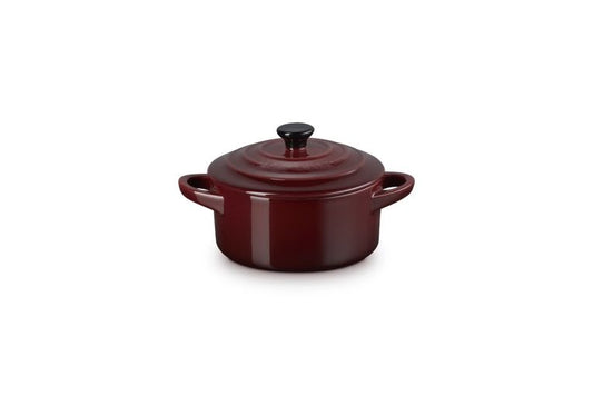 Le Creuset Mini Cocotte Gres Rotonda CM 10 - Garnet