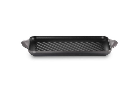 Le Creuset Tradition Grill Ghisa Rettangolare 32x22 CM - Flint
