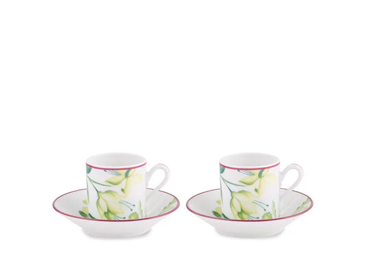 Ginori Florenza Acanto set 2 tazze espresso