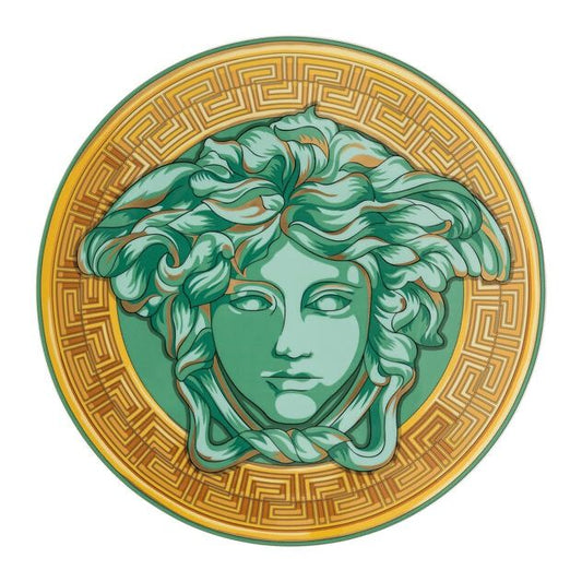 Versace Medusa Amplified Green Coin segnaposto 33 cm