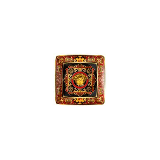 Versace Medusa Red coppetta quadrata 12 cm