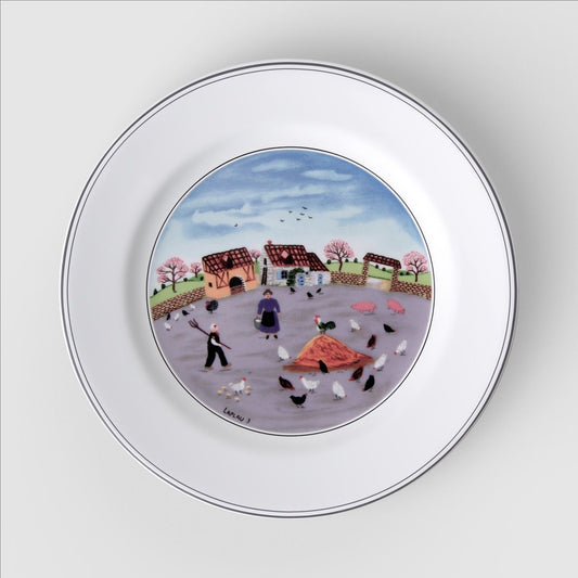 Villeroy&Boch Naif Piatto dessert cortile della fattoria