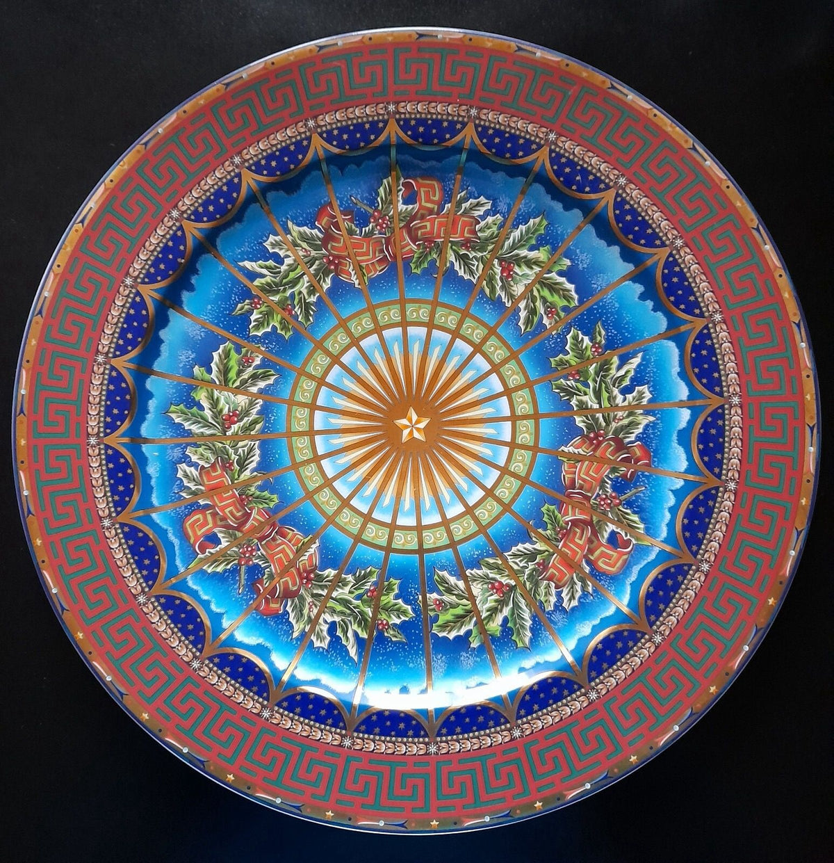 Versace piatto Natale 1999 edizione limitata