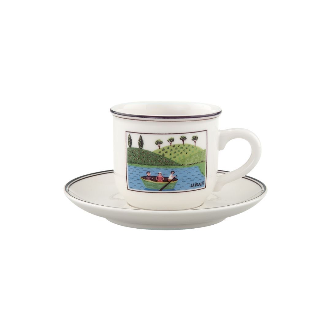 Villeroy&Boch Naif tazza espresso con piattino