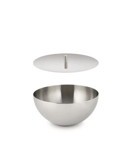 Alessi Rocc portacandela medio con candela Amber