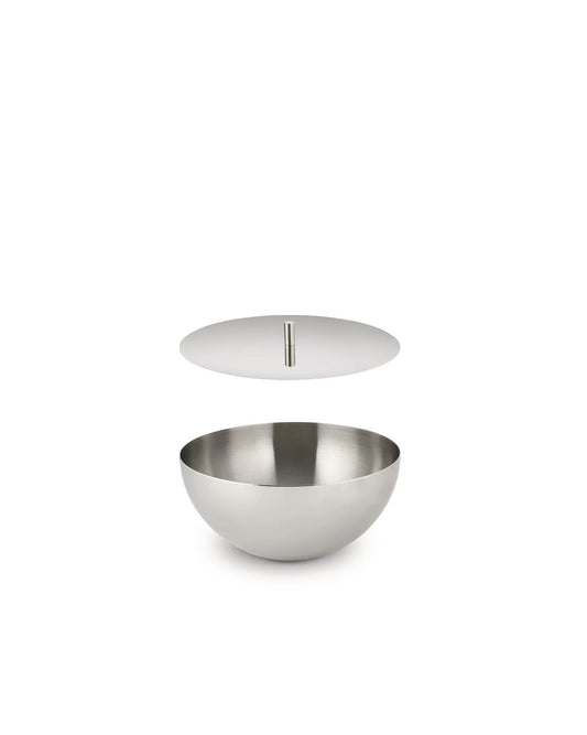Alessi Rocc portacandela piccolo con candela Amber