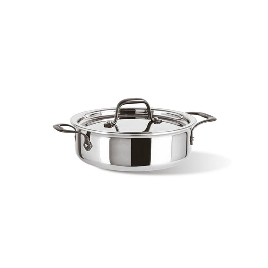 Sambonet Home Chef Inox casseruola bassa 2/m c/cop 24 cm