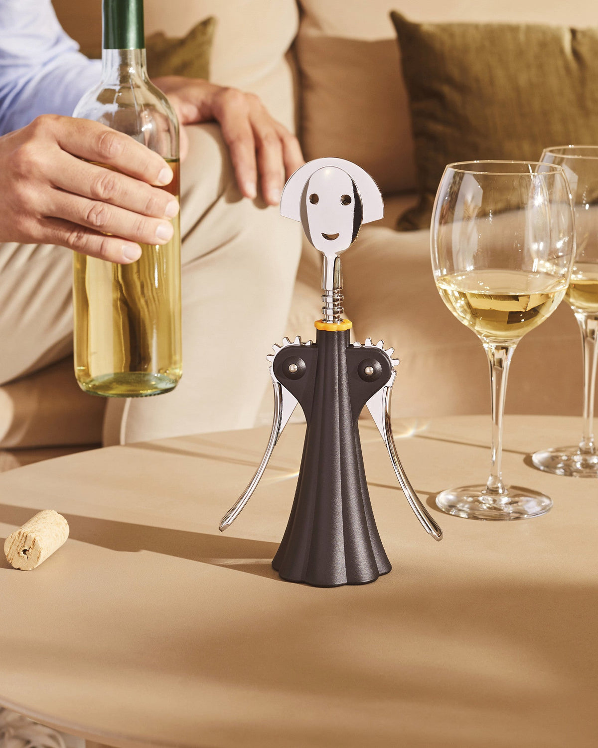 Alessi Anna G cavatappi nero