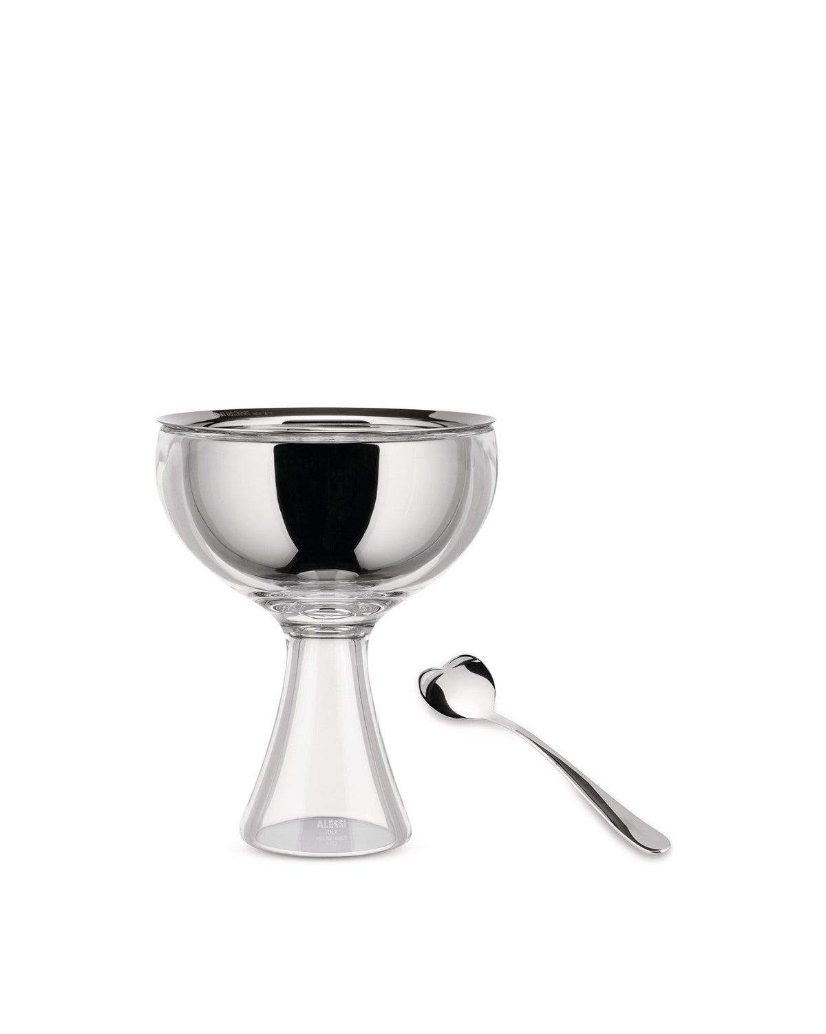 Alessi Big Love coppa con cucchiaino