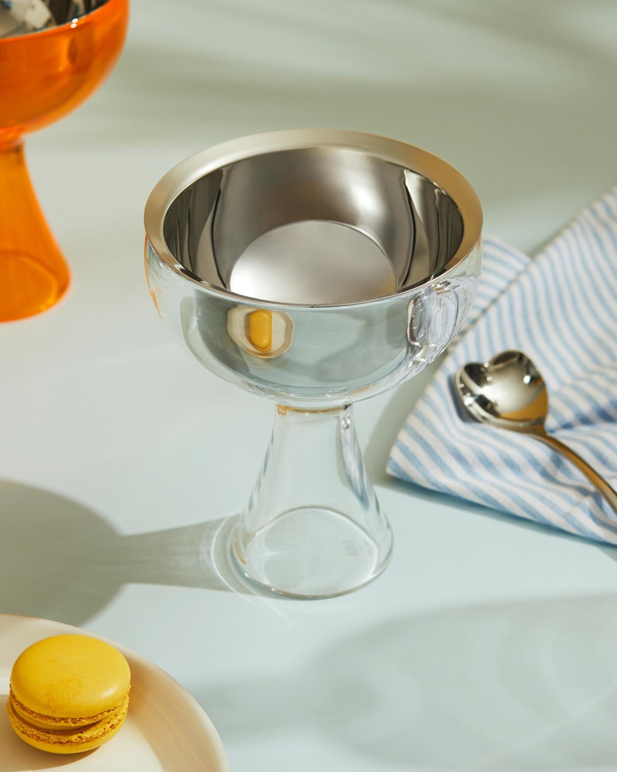 Alessi Big Love coppa con cucchiaino